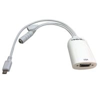 10 inch MHL Micro USB B Male to VGA Female Micro USB B Female Stereo Female Adapter