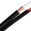 1000ft RG59 20AWG BC 95 CCA Braid 2C 18AWG CCA Direct Burial PE Black