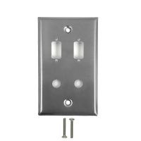 2 Port DB9 size cutout 1