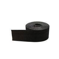 30ft Rip Tie Rip Wrap Black per roll 1