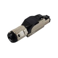 RJ45 Cat6a Shielded Field Termination Tool Less Plug Solid or Stranded 8P 8C IP20