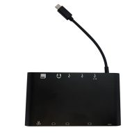 USB 3.1 Type C to docking station Black