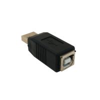 USB A Male to B Female Adapter