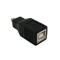 USB B Female to Mini 4 Pin Male Adapter