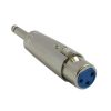 XLR Female to 14 inch Mono Male Adapter 2