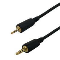 3.5mm Male to 2.5mm Male - Black