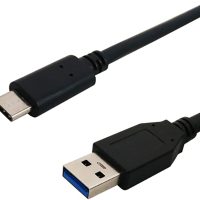 3.1 Type C Male to Type C Male Cable 5G 3A Black