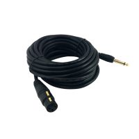 XLR Female to TS Male
