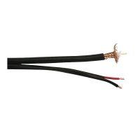 1000ft RG59 20AWG BC 95 CCA Braid 2C 18AWG CCA Direct Burial PE – Black