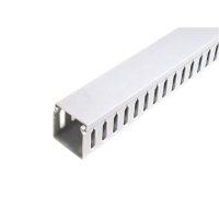8MM SLOT W50 X H50 2M WHITE