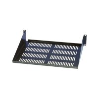19 inch Front Mount Vented Shelf 10.5 inch Depth – 2U 1