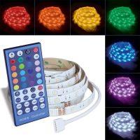 RGB WARM White Strip Controller With Remote 1