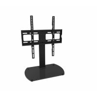 Universal Tabletop Glass TV Stand For 32″ To 55″ LCD LED PLASMA TV Up To 40kgs 88lbs